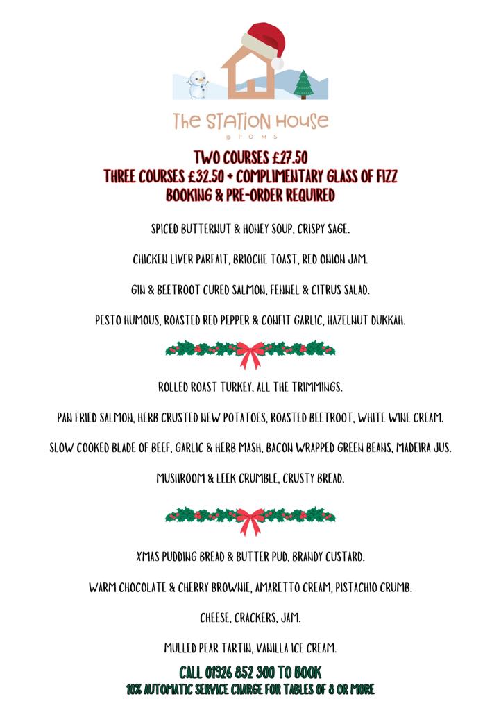 Christmas Menu 2024